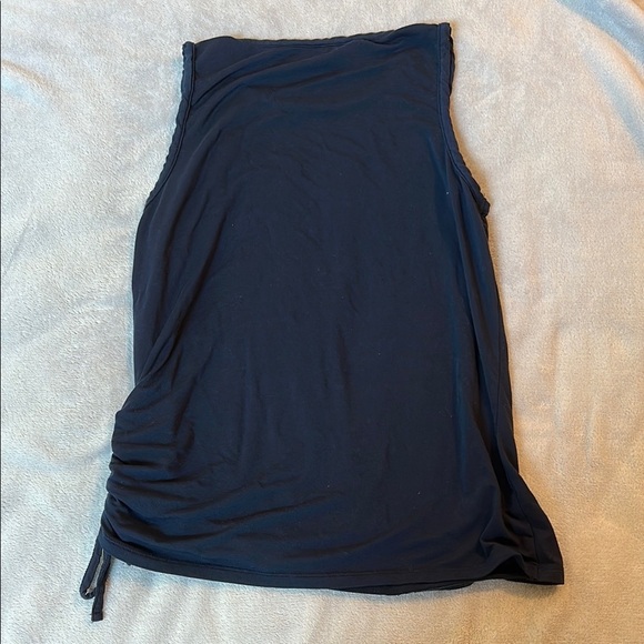 Threads 4 Thought Blue Sleeveless Ruched Tank Top - Picture 5 of 5